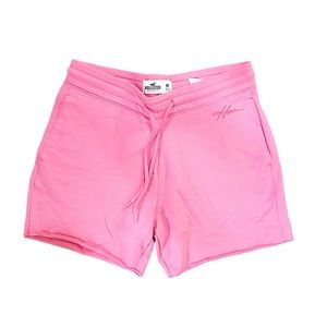 Hollister pink sweat shorts